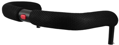 HOLIDYOYO Polyester Sicherheitsbügel für Kinderwagen mit weich gepolsterter Armlehne, schwarzer Rahmen, einfache Installation für Kinderwagen und Buggy Schutz