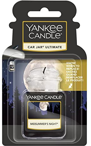 YANKEE CANDLE 1220877E Deodoranti per Auto, Car Vaso Ultimate, Midsummers Night, Car Jar Ultimate