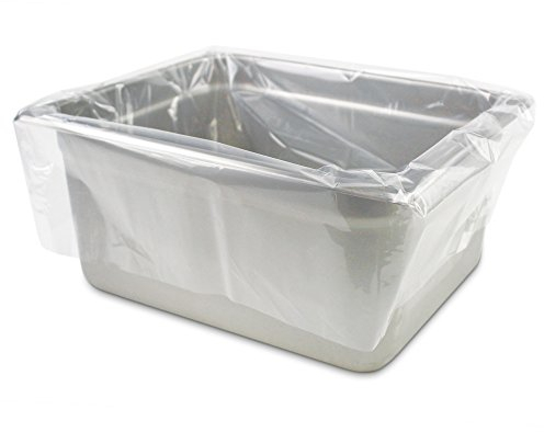PanSaver ECO Pan Liners for Easy Clean Up - Ovenable up to 400F (Half Pan Medium and Deep Pan Liner - 14 x 23 in)