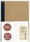 Muji Notizbuch B5, 6 mm Lineal, 30 Blatt, 5 Farben, Bindung in 5 Farben