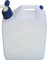 Strider Jerrican with Tap Water Transportation Container - White, 25 Litres