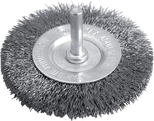 fortis Rundbürste Edelstahl 70 mm gewellt