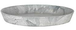 Artstone Blumentopf-Untersetzer Claire Rund D22 cm grau