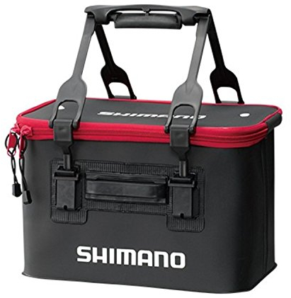 SHIMANO Wasserfeste Tasche für das Angeln Eva Boxes Ev 26 cm x 40 cm x 28 cm Schwarz