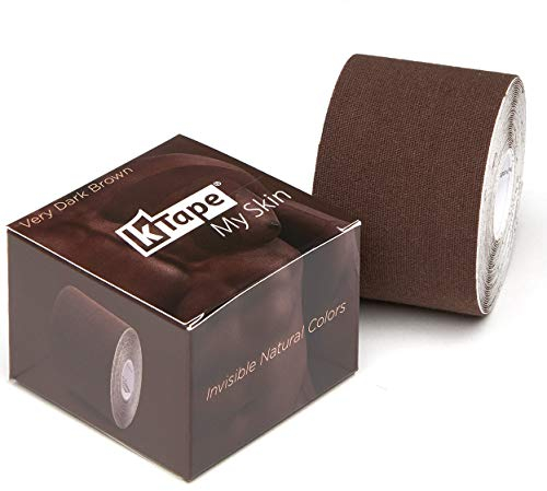 K-Tape® My Skin Very Dark Brown (Einzelrolle, 5cm x 5m)