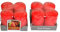 8 Votivkerzen, parfümiert, Anti-Tabak, Lieferung in einer Box, für die Dekoration Ihres Hauses und für eine Atmosphäre, rot, Erdbeerduft 4 x 6 cm, hält 10 h