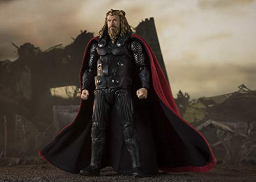 Bandai S.H. Figuarts Avengers Endgame Thor Final Battle Edition, Multicolore