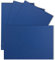 25x Einzelkarten Din A7-10,5 x 7,3 cm - 240 g/m² - Dunkelblau (Blau) - Blanko Mini-Karten ideal für Geschenkanhänger, Namenskarten & Visitenkarten