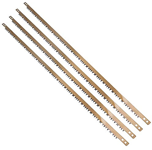 Lot de 4 lames de scie à archet extra longues 76 cm