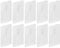 10pcs 20ml Pocket Perfume Spray Bottles, Cardcase-like Plastic Travel Fine Mist Spray Bottle Protable Refillable Perfume Atomizer Empty Flat Atomizer Pump for Essential Oils Hand Sanitizer Alcohol