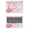 Laptop Skin Sticker Decal Universal Marble Laptop Cover Stickers Skins Vinyl Skin 2Pcs Decorate Decal 13.31415.617.3Etc