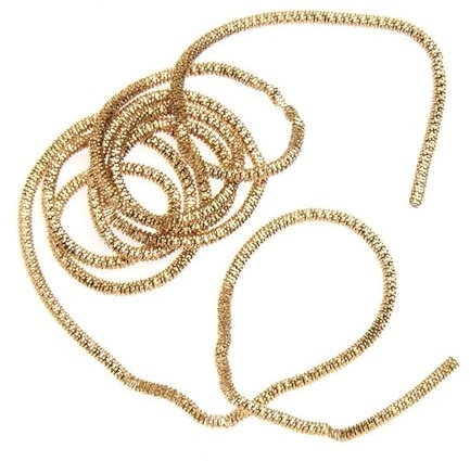 PAINT IT EASY Bouillon-Draht, Gold, 1.5mm, 3.5m (7x50cm)