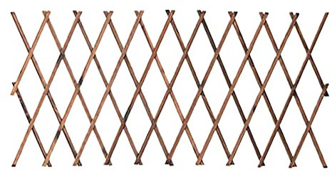 LINGJIONG Treillis de jardin pour plantes grimpantes - Cadre en bois - Étagère verticale décorative pour l'extérieur - Clôture en osier pour plantes grimpantes