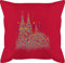 Kissen 50x50 - & - Kölner Dom Konfetti I Karneval I Fasching - 50 x 50 cm - Rot - karnevalskissen fasching- köln karnevals carnevale koln faschings kölle verkleidet koeln carnival koelner karneva