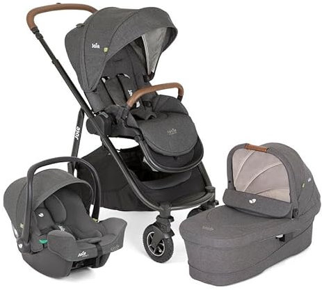 Poussette avec nacelles marque Joie. Modèle 3 en 1 Kombi-Kinderwagen-Set Versatrax bis 22 kg belastbar