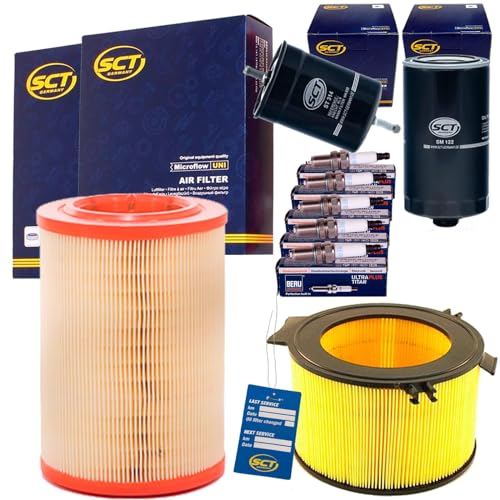 BandelOne enthält Filterset Inspektionskit+Zündkerzen 2.5 i T4 Bus Kasten Bis Baujahr 08/95 110 Ps