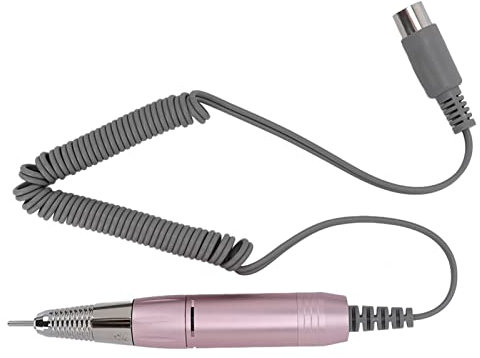 Nail Drill Machine Handle, 0‑3000rpm Metal Electric Nail File Handle, Nail Drill Metal for Salon Manicure Pedicure