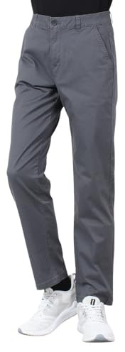 Oakley Men's Allday Chino Pants, Uniform Grey, 38