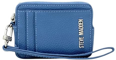 Steve Madden Bpipper Kartenetui mit umlaufendem Reißverschluss, Marin, Einheitsgröße, Geldbörse mit Handgelenk