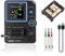 DEWIN Tester per Transistor LCR P1,Tester Condensatori ESR Meter Display Grafico A 1,44 Pollici LCR-P1,Supporto For Chip Sostituibile,Adatto For Transistor Induttore Condensatore E Diodo Regolator