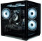 ionz Gaming PC - AMD Ryzen 5 5500, Nvidia RTX 3050, 16GB RAM, 1TB NVMe SSD, Windows 11, 500W 80+ PSU, WiFi, KZ-900 V2, Black