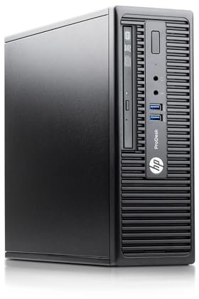 HP Prodesk, Pc Desktop SFF Pronto All'Uso, Computer Pc Fisso Intel i5-6500 3.20 GHz, Ram 8Gb, SSD 256Gb, VGA, Display Port Wi-Fi, Libre Office, Win 10 (Ricondizionato)