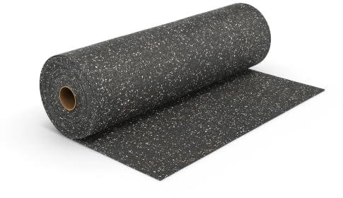blizz-z Profi Bautenschutzmatte Stärke 8 mm - Breite: 125 cm x Länge: 8 m | Schutzlage für Baumaterialien, Dachbegrünung, Stelzlagern aus PUR-Gummigranulat