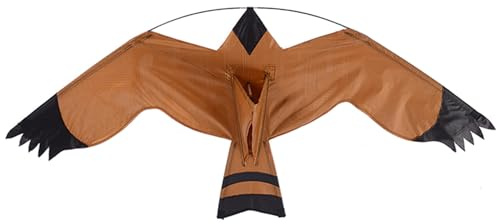 Bird Scarer Flying Kite - Eagle Kite | Outdoor Farm Protector Flying Eagle Flyer | Hawk Flyer Crops Farm Protector | Pigeons Repelling Decoy | Decoy Avian Deterent For Backyard Lawn Homestead