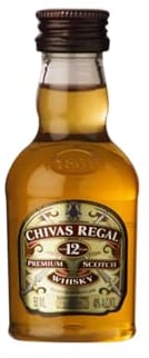 Botellita Miniatura Chivas Regal Scotch Whisky