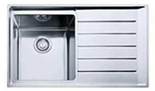 Franke Neptun Plus NPX 611 Lavello montato su piano Rettangolare Acciaio inossidabile