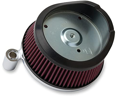 Arlen Ness 18-440 Big Sucker Stage 1 Kit di pulizia dell'aria con piastra di supporto per modelli 2014 FLT Compatibile con HARLEY Touring