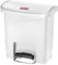 Rubbermaid Commercial Products 1883554 Slim Jim Step On Collecteur à Pédale En Résine Version Large, 15 L, Blanc