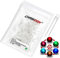 Chanzon 100 pezzi 3mm RGB Multicolore Lampeggiante lento (cambio colore multiplo) Dinamica LED Diodi luci (lampeggianti rotondi DC) Illuminazione brillante Lampadine Lampade Componenti elettronici