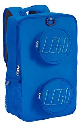 LEGO Unisex-Erwachsenen-Rucksack aus Ziegelstein, blau, Einheitsgröße, Rucksack