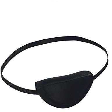 Medisure Medizinischer Augenschutz aus Stoff, Augenklappe, Augenbinde, PVC