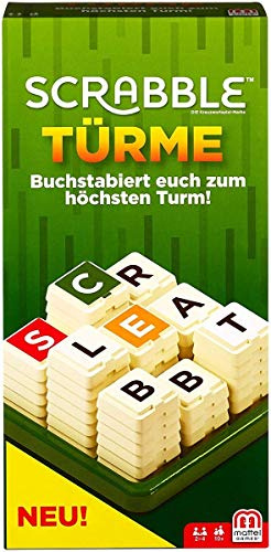 Mattel Spiele GCW07 Scrabble Türme