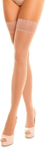 GLAMORY Vital 40 halterlose Stützstrümpfe-teint-40-42