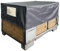 QUICK STAR 5 x Gitterbox Abdeckung 125x85x50cm Grau Schutzhaube Abdeckplane Staubschutz
