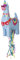 Unique Party 62966 Lama-Pinata -Zugschnur