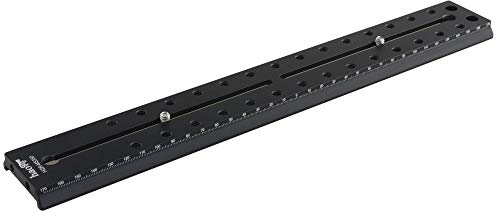 Haoge HQR-MS350 350mm Rapid Connect Long Sliding QR Quick Release Plate for Manfrotto MVH500AH MVH500A MVH502AH MVH502A 501HDV 503HDV 504HD 509HD 526 577 701HDV Tripod Fluid Video Head