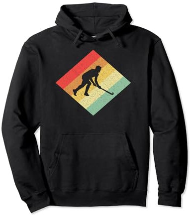 Retro Vintage Hockey Geschenk für Hockeyspieler Pullover Hoodie
