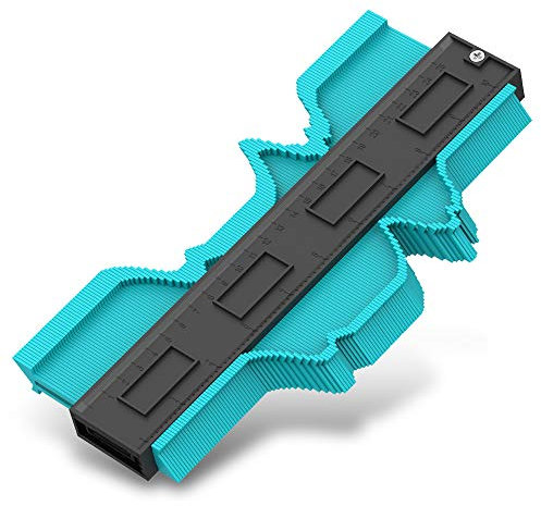 Gadgets de herramientas para hombres, medidor de contorno, duplicador de contorno TINMARDA de 10 pulgadas, copia con precisión el contorno de formas irregulares para un ajuste perfecto y fácil corte,