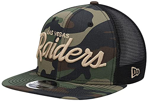 New Era 9Fifty Mesh Snapback Cap Las Vegas Raiders Wood camo