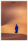 artboxONE Poster 30x20 cm Natur Tuareg in den Dünen hochwertiger Design Kunstdruck - Bild Sahara arabien beduine
