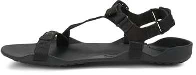 Xero Shoes Women's Z-Trek, Barefoot Hiking Sandals, Black, 9