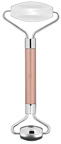 REAL TECHNIQUES Cryo Sculpt Gesichtsroller Gesichtsmassageroller für geschwollene Augen und Unteraugenroller für Gesicht, Hals und Augen, 1 Stück, Rosa