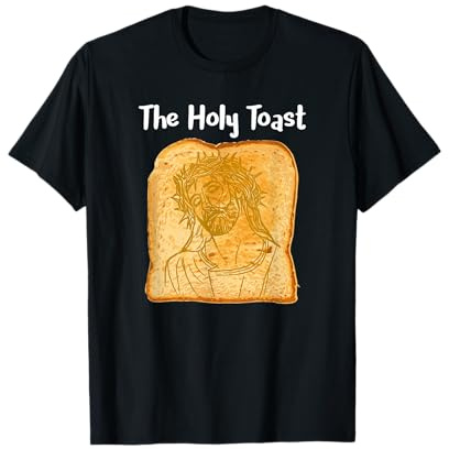 Der heilige Toast Jesus Brotscheibe T-Shirt