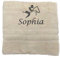 Personalisiertes Handtuch mit Namen Schön gestickter Sport Name Handbadetuch 100% Baumwollhandtuch Sportliche Motive Personalized Custom Towel with Name (140 x 70 cm, Reiten)