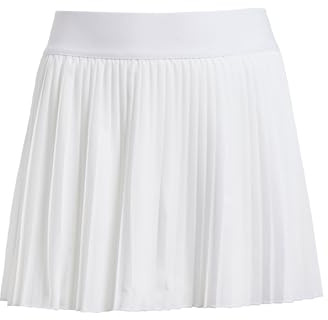 Adidas Mädchen Club Tennis Pleated Skirt, White, 9-10 Years
