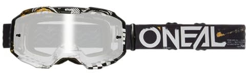 O'NEAL B-10 Goggle ATTACK V.24 black/white - silver mirror